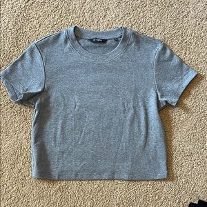Cuts Clothing Classic Gray Crop Top